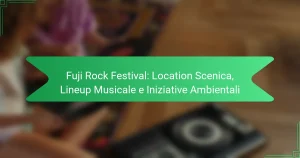 Fuji Rock Festival: Location Scenica, Lineup Musicale e Iniziative Ambientali