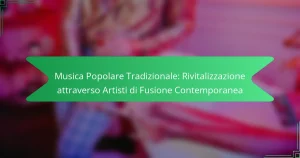 Musica Popolare Tradizionale: Rivitalizzazione attraverso Artisti di Fusione Contemporanea
