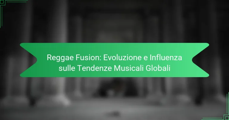 Reggae Fusion: Evoluzione e Influenza sulle Tendenze Musicali Globali